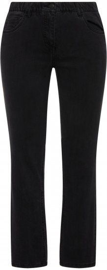 Ulla Popken Stretch Sarah Fit Skinny Jeans Black - Jeans & Broeken in Grote Maten – Plus Size - 