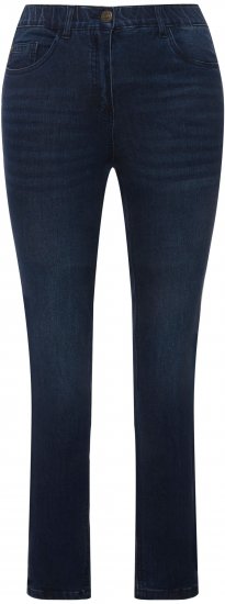 Ulla Popken Stretch Sarah Fit Skinny Jeans Blue Denim - Jeans & Broeken in Grote Maten – Plus Size - 