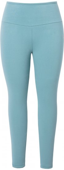 Ulla Popken Faux Fur Lined Stretch Leggings Ice Green - Jeans & Broeken in Grote Maten – Plus Size - 