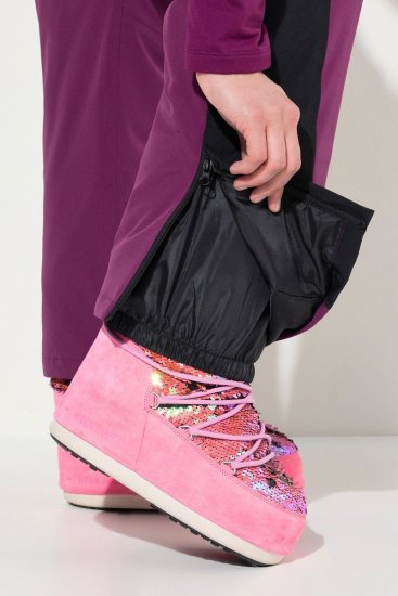 Ulla Popken Thermal Triple-Function Pants Pink Berry - Broeken - Dames broeken in grote maten