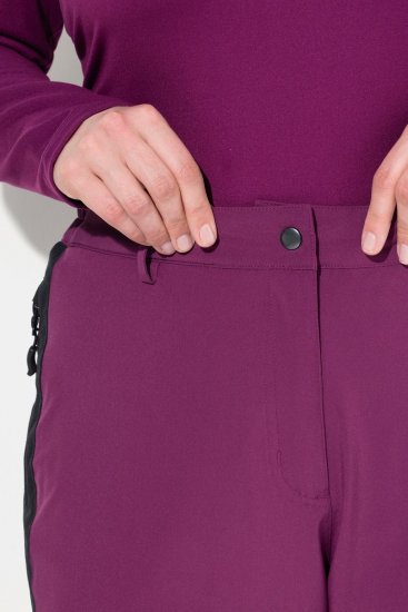 Ulla Popken Thermal Triple-Function Pants Pink Berry - Broeken - Dames broeken in grote maten
