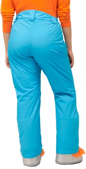 Ulla Popken Thermal Triple-Function Pants Bright Turquoise - Jeans & Broeken in Grote Maten – Plus Size - 
