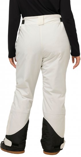 Ulla Popken HYPRAR Triple Function Ski Pants Snow White - Jeans & Broeken in Grote Maten – Plus Size - 