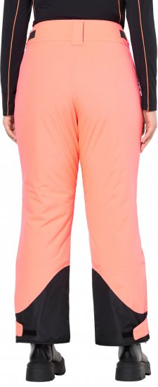 Ulla Popken HYPRAR Triple Function Ski Pants Neon Pink - Jeans & Broeken in Grote Maten – Plus Size - 