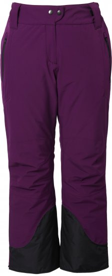 Ulla Popken HYPRAR Triple Function Ski Pants Grape Red - Jeans & Broeken in Grote Maten – Plus Size - 