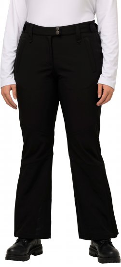 Ulla Popken Water Repellent Softshell Pants Black - Jeans & Broeken in Grote Maten – Plus Size - 