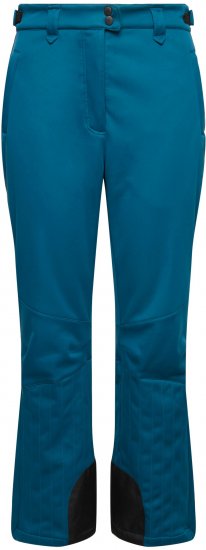 Ulla Popken Water Repellent Softshell Pants Dark Petrol - Jeans & Broeken in Grote Maten – Plus Size - 