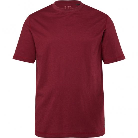 JP1880 T-Shirt Short Sleeve Soft Jersey Red - T-shirts - Grote Maten T-shirts Heren