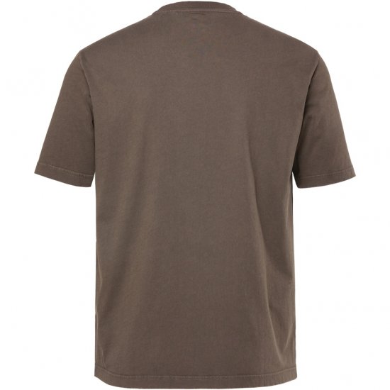 JP1880 T-Shirt Short Sleeve Alaska Dark Brown - T-shirts - Grote Maten T-shirts Heren