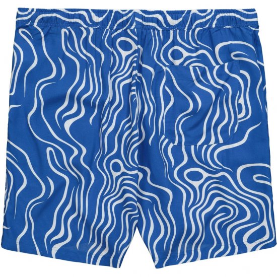 JP1880 Bermuda Shorts All-over Print Royal Blue - Korte broeken - Grote Maten Korte Broeken Heren