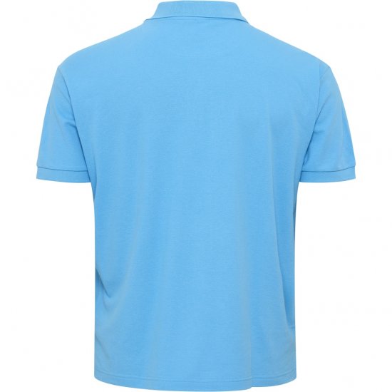 North Latitude Polo Pique Short Sleeve Turquoise - Polo shirts - Grote Maten Poloshirts Heren