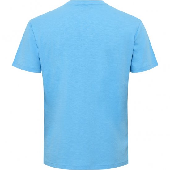 North Latitude T-Shirt Printed Turquoise - T-shirts - Grote Maten T-shirts Heren