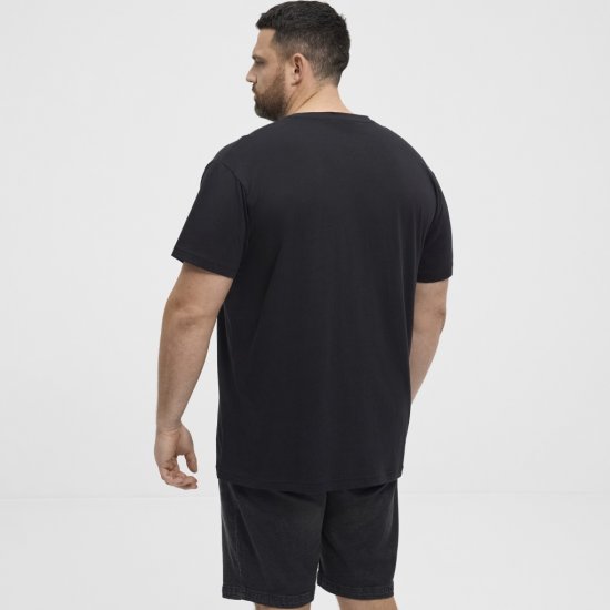 North Latitude T-Shirt Lollipop Black - T-shirts - Grote Maten T-shirts Heren