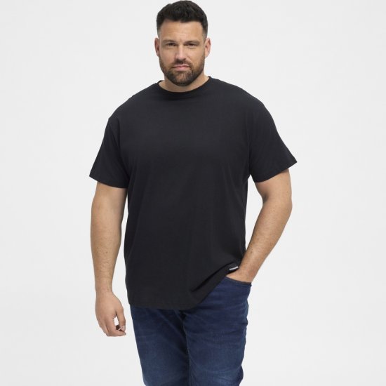 North Latitude T-Shirt 2-Pack Black - T-shirts - Grote Maten T-shirts Heren