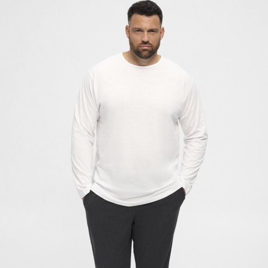 North Latitude T-Shirt Long Sleeve - T-shirts - Grote Maten T-shirts Heren