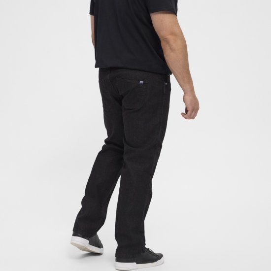 North Latitude Jeans Mick Black Stone Wash - Jeans & broeken - Jeans & Broeken Grote Maten Heren
