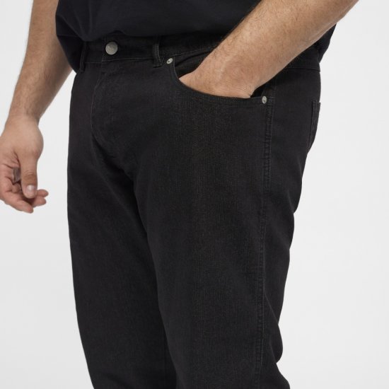 North Latitude Jeans Mick Black Stone Wash - Jeans & broeken - Jeans & Broeken Grote Maten Heren