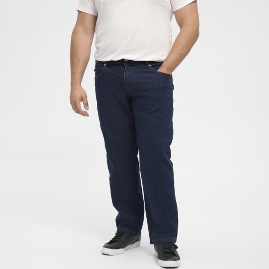 North Latitude Jeans Mick Blue Stone Washed - Jeans & broeken - Jeans & Broeken Grote Maten Heren
