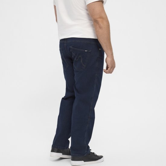 North Latitude Jeans Mick Blue Stone Washed - Jeans & broeken - Jeans & Broeken Grote Maten Heren