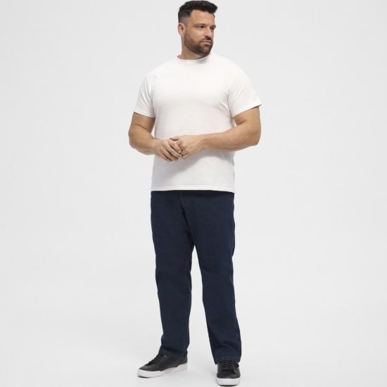 North Latitude Jeans Mick Blue Stone Washed - Jeans & broeken - Jeans & Broeken Grote Maten Heren