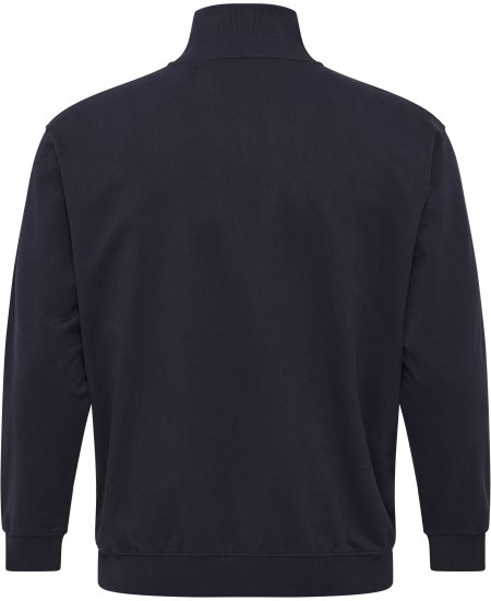 North Latitude Sweatshirt Cardigan Navy - Sweaters & hoodies - Sweaters & Hoodies Grote Maten Heren