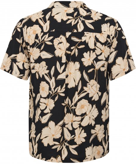 North Latitude Shirt Cuba Short Sleeve Navy - Overhemden - Overhemden Grote Maten Heren