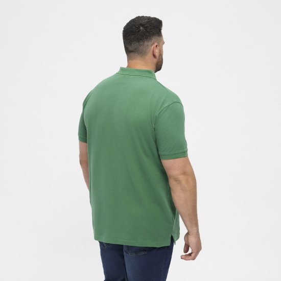 North Latitude Polo Short Sleeve Green - Polo shirts - Grote Maten Poloshirts Heren