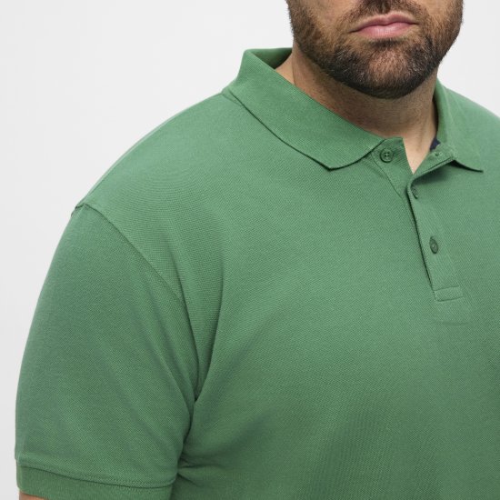North Latitude Polo Short Sleeve Green - Polo shirts - Grote Maten Poloshirts Heren