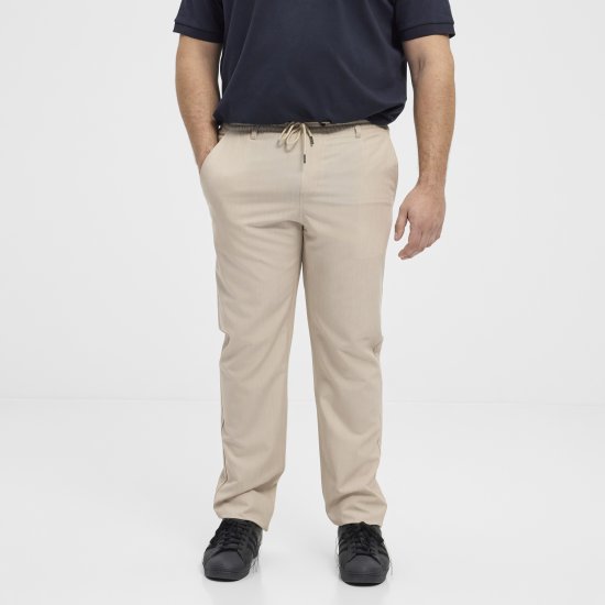 North Latitude 51143 Dress Pants Jog Style Beige - Jeans & broeken - Jeans & Broeken Grote Maten Heren