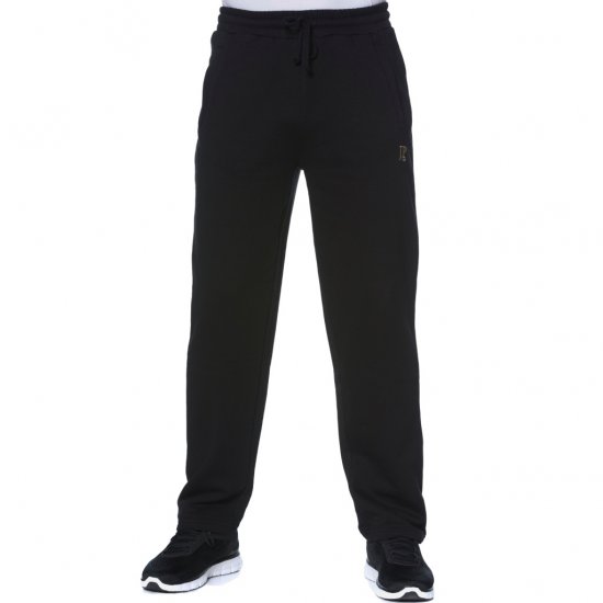 JP1880 Sweatpants Joggers Straight Cut Basic Fit Black TALL - HERENKLEDING MT-6XLT - Tall Kleding Heren