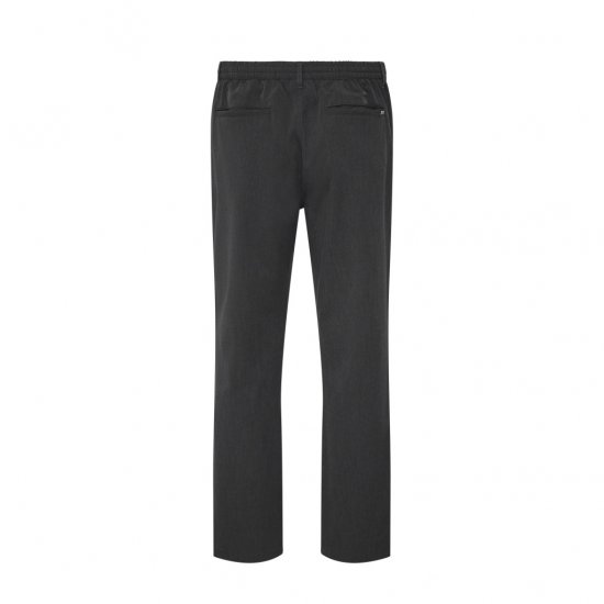 North Latitude Dress Pants Elastic Waist Dark Grey Melange - Broeken - Grote Maten Broeken Heren