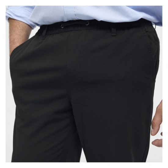 North Latitude Dress Pants Elastic Waist Black - Broeken - Grote Maten Broeken Heren