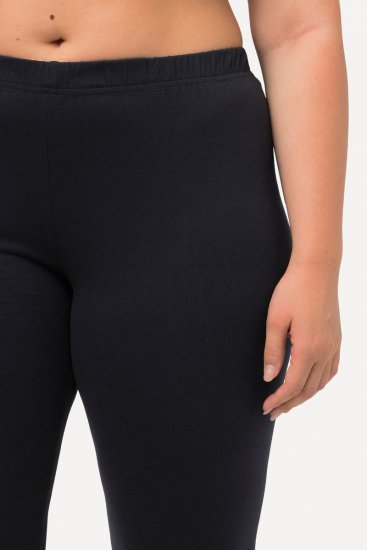 Ulla Popken Stretch Knit Bike Shorts Blue - Ulla Popken - Ulla Popken Grote Maten Kleding