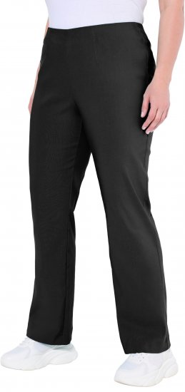 Ulla Popken Classic Stretch Bengaline Comfort Pants Black - Jeans & Broeken in Grote Maten – Plus Size - 