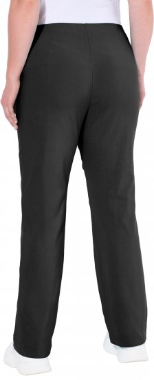 Ulla Popken Classic Stretch Bengaline Comfort Pants Black - Jeans & Broeken in Grote Maten – Plus Size - 