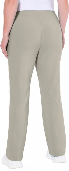 Ulla Popken Classic Stretch Bengaline Comfort Pants Brown - Jeans & Broeken in Grote Maten – Plus Size - 