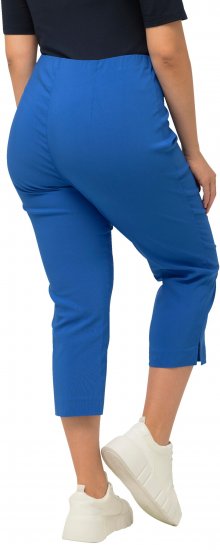 Ulla Popken Stretch Basic Bengaline Capri Pants Royal Blue - Jeans & Broeken in Grote Maten – Plus Size - 