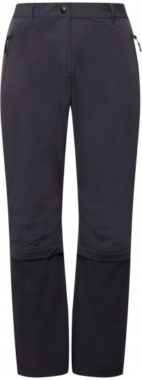 Ulla Popken Versatile Zip Off Leg Quick Dry Stretch Pants Graphite Grey - Jeans & Broeken in Grote Maten – Plus Size - 