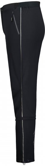 Ulla Popken Zip Off Reflective Detail Funtional Powerstretch Pants Black - Jeans & Broeken in Grote Maten – Plus Size - 