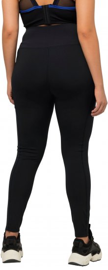 Ulla Popken High Waist Quick Dry Recycled Stretch Leggings Black - Jeans & Broeken in Grote Maten – Plus Size - 