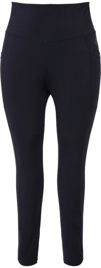 Ulla Popken High Waist Quick Dry Recycled Stretch Leggings Grey - Jeans & Broeken in Grote Maten – Plus Size - 