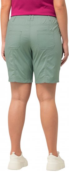 Ulla Popken Cargo Bermuda Shorts Light Moss Green - Jeans & Broeken in Grote Maten – Plus Size - 