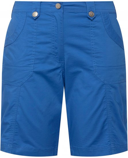 Ulla Popken Cargo Bermuda Shorts Royal Blue - Jeans & Broeken in Grote Maten – Plus Size - 