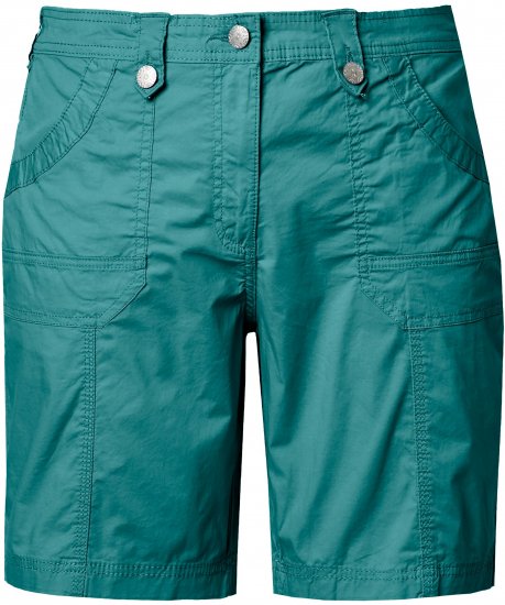Ulla Popken Cargo Bermuda Shorts Teal - Jeans & Broeken in Grote Maten – Plus Size - 