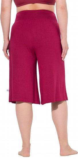 Ulla Popken Wide Leg Flared Bermuda Shorts - Jeans & Broeken in Grote Maten – Plus Size - 