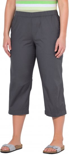 Ulla Popken Cropped Ruby Fit Pants Graphite Grey - Jeans & Broeken in Grote Maten – Plus Size - 