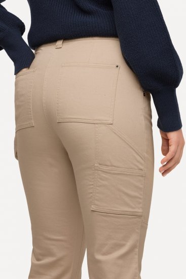 Ulla Popken Bootcut Carpenter Jeans Dark Putty - Ulla Popken - Ulla Popken Grote Maten Kleding