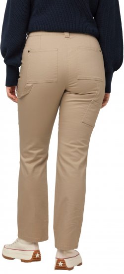 Ulla Popken Bootcut Carpenter Jeans Dark Putty - Jeans & Broeken in Grote Maten – Plus Size - 
