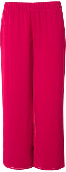 Ulla Popken Layered Chiffon Wide Leg Pants - Jeans & Broeken in Grote Maten – Plus Size - 