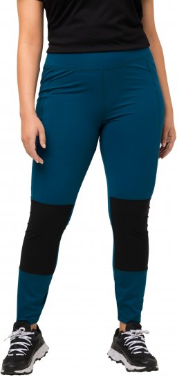 Ulla Popken High Waisted Hiking Leggings Blue - Jeans & Broeken in Grote Maten – Plus Size - 